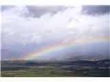 Sv. Ana nad Podpečjo Mavrica nad Barjem